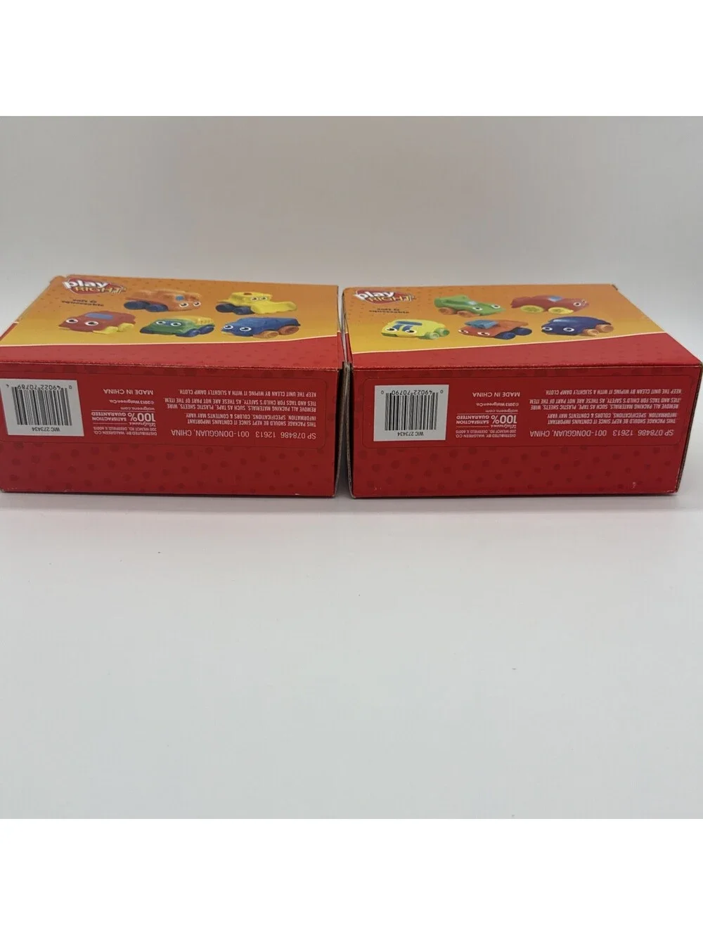 Play Right Baby Wheels Toy Cars 2 Pack Construction Cars Race Cars New Sealed